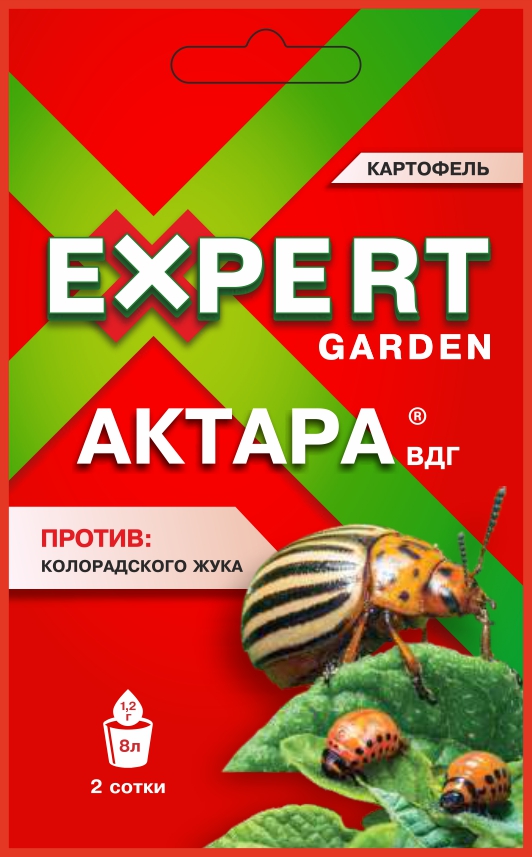 АКТАРА, ВДГ от колорадского жука1,2 г